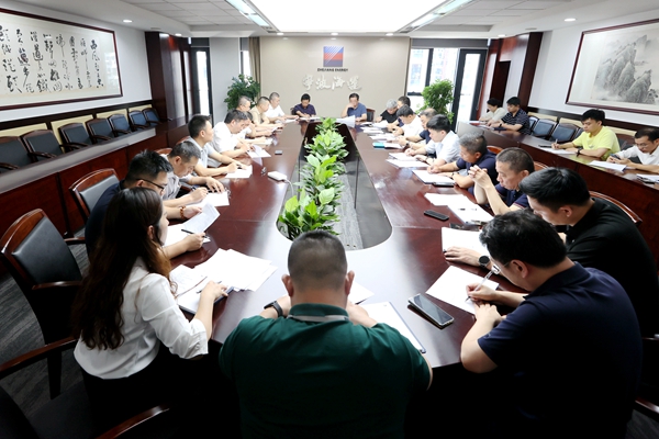 7月22日，寧波海運召開防臺工作會議，對防御臺風作出部署。陸瑩攝1#_副本.jpg